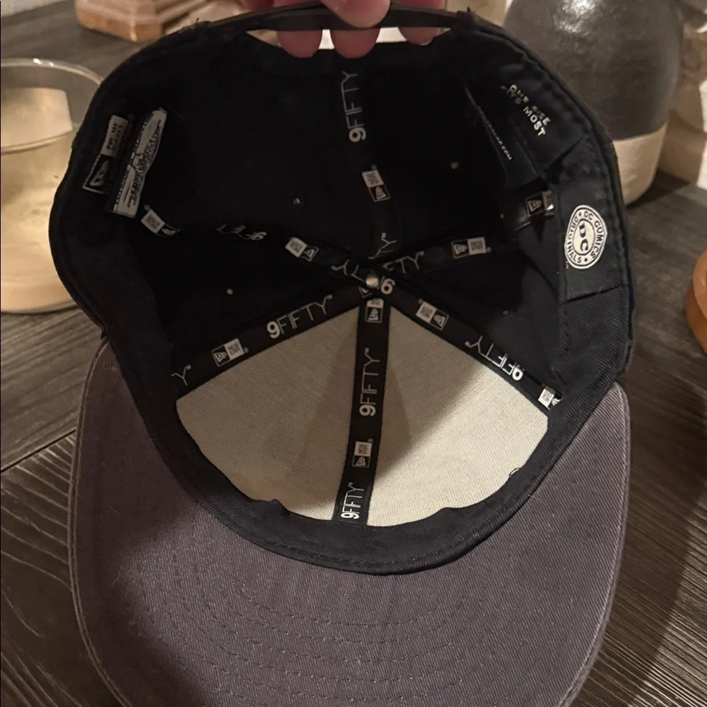 New Era Kids Batman Snapback Hat - Gray and Blue